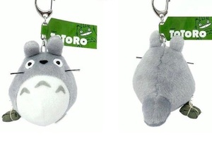 となりのトトロ　ふんわり キーホルダー　トトロ　totoro　ぬいぐるみ　スタジオジブリ　おもちゃ　キャラクターグッズ　アニメ　宮崎駿