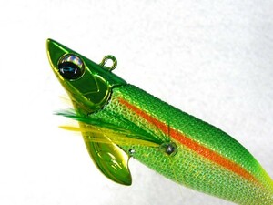 ダイワ(DAIWA) エメラルダス(Emeraldas)　ボート2 3.0号25g #4金ホロ-チャートグリーンイエロー ダートアクション 仮面シンカー エギング