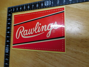 売り切り・・♪新品在庫品・ローリングス・Rawlings・野球・ベースボール・ステッカー（10.8㎝）