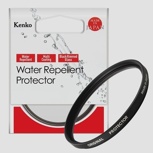 送料無料★Kenko Original 撥水レンズプロテクター 撥水・防汚コーティング レンズ保護用 (62mm)