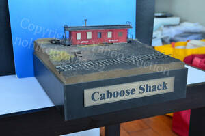 Caboose Shack 1/87 ジオラマ