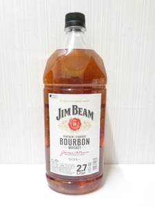【未開栓】 JIM BEAM ジムビーム ペットボトル 2.7L(2700ml)