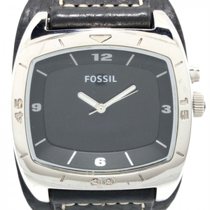 FOSSIL(フォッシル) 腕時計 - AM-3696 メンズ 黒