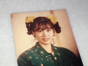 新品　未使用 1980 1990年代 当時物　生写真　アイドル idol 写真　女性　歌手　萌え　古い　昔の　レトロ vintage retoro駄玩具　⑧