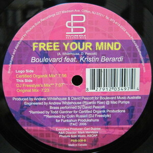 Boulevard Feat. Kristin Berardi / Free Your Mind
