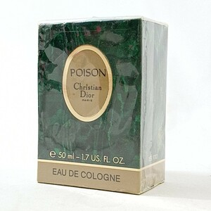 B 125 ◎ 【未開封 50ml】Christian Dior POISON クリスチャンディオール プワゾン EDC オーデコロン 香水 フレグランス フランス製 箱付き