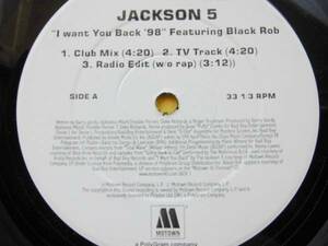 JACKSON 5 feat. BLACK ROB/I WANT YOU BACK 