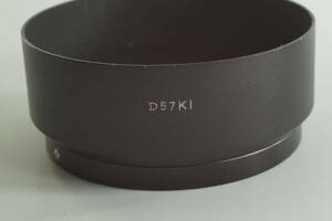 影MG【キレイ 送料無料】MINOLTA D57KI AUTO ROKKOR 58mm F1.4 MC ROKKOR 58mm F1.4 ミノルタ　メタルフード