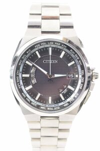 CITIZEN シチズン エコドライブ H145-T018548 電波ソーラー デイト メンズ 腕時計 4703-N