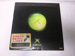 マイクロソフト 初代 Xbox　本体一式 箱、DVDビデオ再生キット（リモコン）付き ★故障ジャンク