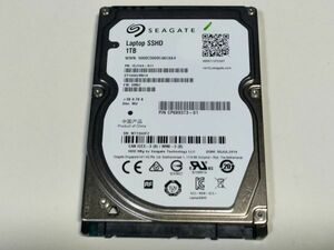 【ジャンク】Seagate 1TB(1000GB) SSHD ST1000LM014 2.5インチ 9.5mm厚 認識しない【60FZ】