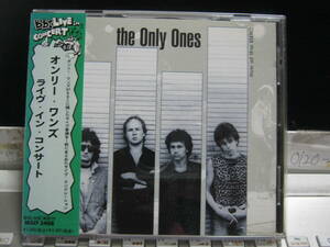 ONLY ONES オンリーワンズ / LIVE AT THE BBC ライヴ・イン・コンサート 帯付U.K.CD PETER PERRETT MIKE KELLIE 