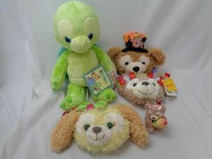 【同梱可】中古品 ディズニー オルメル クッキーアン ダッフィー 他 ぬいぐるみ Sサイズ ポーチ 等 グッズセット