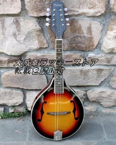 高級製品! 職人手作り製作 マンドリン Mandolin 表面単板 スプルース 高級 良い音色 演奏 高品質 ケース付き z245