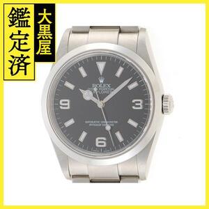 Z番2006年並行 ROLEX ロレックス 腕時計 エクスプローラーI 114270 ブラック文字盤 ステンレス 自動巻【472】HK