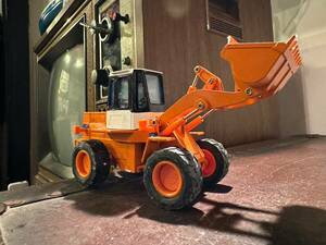 美品　昭和レトロ　当時物 HITACHI 日立 Landy ホイールローダー Wheel Loader LX70 1/40 SCALE MODEL 売り切り! 