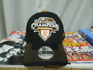 MLB 2010 ワールドシリーズSF・CHAMPIONSの帽子（フリーサイズ）