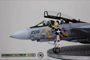 1/48 アメリカ海軍 F-14A トムキャット 組立塗装済完成品