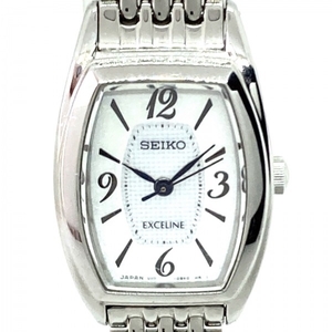 SEIKO(セイコー) 腕時計 EXCELINE(エクセリーヌ) V117-0AS0 レディース 白