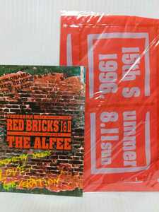 THE ALFEE●15TH SUMMER 1996　YOKOHAMA RED BRICKS　Ⅰ&Ⅱ　エアクッション型メモリアルチケット（1996.8.11 SUN）