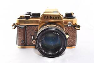 ★超希少品★ニコン Nikon FA ゴールド Gold Edition 35mm Film Camera + Ai-s 50mm f1.4 ★2000台限定★　#d125