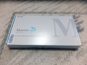 ♪【美品】ARCHISS Maestro 2S （英語配列）茶軸 ルブ済み カラーアクセサリーキャップ付属 USBキーボード ♪
