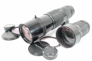 ★【2点】 PENTAX ペンタックス SMC PENTAX-M 400mm F5.6 /300mm F4 MF 単焦点レンズ 望遠レンズ 一眼レフ 1528-MS