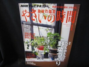 NHK趣味の園芸　やさいの時間2012年1月号ペットボトルで野菜づくり/CBR