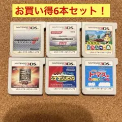 3DS ソフトのみ6本セット　鉄道にっぽん　トーマス編　大井川鉄道