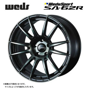 送料無料 ウェッズ WedsSport SA-62R 5J-16 +45 4H-100 (16インチ) 4H100 5J+45【1本単品 新品】