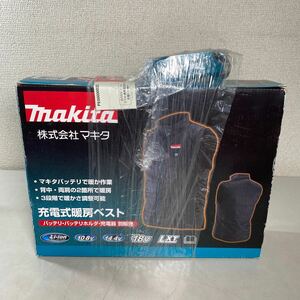 a*★未使用　makita マキタ 充電式暖房ベスト＋USB端子付バッテリホルダ 寒さ対策 防寒服★