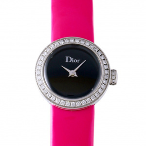 ディオール DIOR ラ ミニ ディ ドゥ CD040110A011 ブラック文字盤 新品 腕時計 レディース