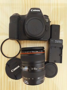 ★美品レベル★ Canon キャノン EOS 6D EF 24-105mm F4 IS USM ショット数、約5719回！