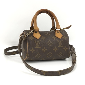 【中古】LOUIS VUITTON ミニスピーディ 2WAYハンドバッグ モノグラム M41534