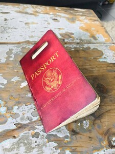 海外 　限定　インディ・ジョーンズ　Indiana Jones 　パスポート　小道具　レプリカ