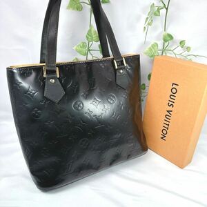 1円 LOUIS VUITTON ルイヴィトン ヴェルニ ハンドバッグ ヒューストン ショルダーバッグ シリアルナンバー LW0959