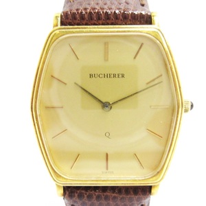ブッフェラー BUCHERER 腕時計 アナログ クオーツ 955.026 18K ゴールド ■ECS メンズ