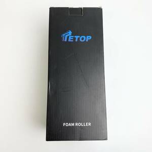 【1円オークション】 TETOP(テ―トップ) フォームローラー 筋膜リリースローラー 割れない 中実 細め 軽い TS01B001306