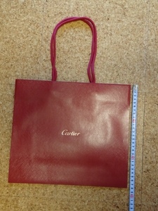Cartier boutique ショッピングバッグ
