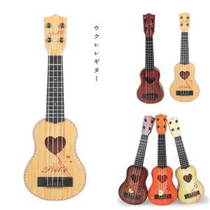ウクレレ ギター 4つの弦 子供 シミュレーション 演奏可能な教育 音楽楽器 初心者のためのおもちゃのギフト