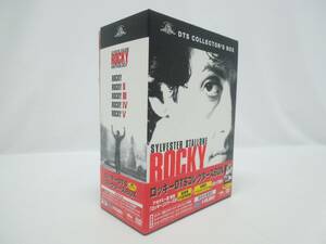 ‡0086 DVD 映画 シルベスター・スタローン ロッキー DTSコレクターズBOX 初回生産限定 特製ブックレット付 再生未確認