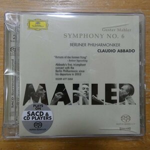 41098289;【CD】ABBADO / MAHLER: SYMPHONY NO.6(002894775684)