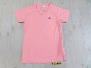 ADIDAS アディダス レディース ドライ 半袖Tシャツ M ピンク