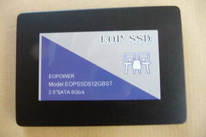 FOPOWER Model.EOPSSD 512GBST 2.5 SATA 6Gb/s 「中古品」