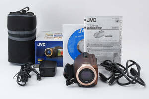 ★美品★ JVC Everio GZ-F100-T ブラウン　デジタルビデオカメラ ハンディカム #0415