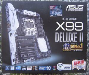 ASUS X99-DELUXE Ⅱ（LGA2011-v3 Xeon E5-v4など対応）