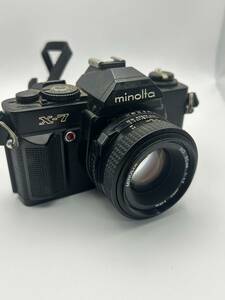 【③】minolta　ミノルタ　X-7　フィルムカメラ　50mm　1:1.7　中古品　保管品
