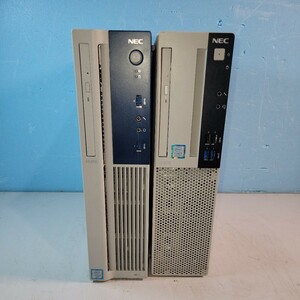 NEC Mate デスクトップ型PC 2台まとめ売り PC-MKL36LZ6AAS3 PC-MK37LEZDT BIOS確認 中古品 管理番号2405027