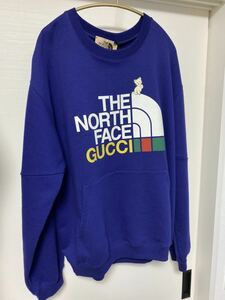 新品　GUCCI THE NORTH FACE グッチノースフェイス スウェット