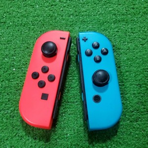 Nintendo Switch ニンテンドースイッチ ジョイコン ネオンレッド ネオンブルー Joy-Con HAC-015 HAC-016 コントローラー コントローラ